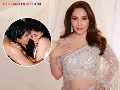 ...And what actually happened when the actor bit his lip while giving a kissing scene with Madhuri Dixit? | ...अन् माधुरीबरोबर किसिंग सीन देताना अभिनेत्याने ओठांचा घेतलेला चावा, नेमकं काय घडलं होतं?