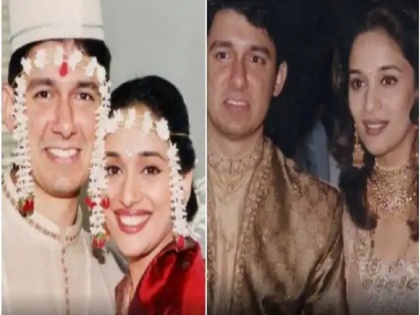 Madhuri Dixit shared a special video on the occasion of her 22nd wedding anniversary; Said, "together ..." | लग्नाच्या २२ व्या वाढदिवसानिमित्त Madhuri Dixit ने शेअर केला खास Video; म्हणाली, "एकत्र..."