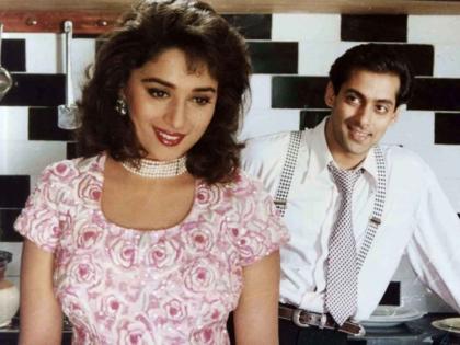 Madhuri Dixit charged five times higher fees than salman khan for hum aapke hai kaun | 'हम आपके है कौन' साठी माधुरीला सलमानपेक्षा पाचपट जास्त मानधन मिळालं? म्हणाली...