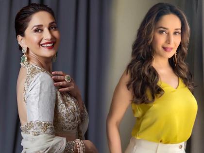 Madhuri dixit looks stylish and fashionable even at the age of fifty one | पन्नाशीनंतरही माधुरीच्या सौंदर्यापुढे फिक्या पडतात नवख्या अभिनेत्री