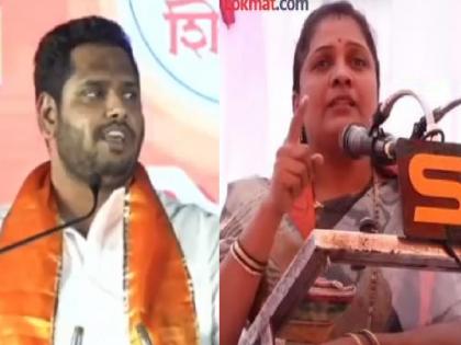 Video of leaders' wrong statements during assembly election campaign in Kolhapur goes viral | नेत्यांची जीभ घसरली.. प्रचारात रंगत आली; मतदारांचीही होतीय चांगलीच करमणूक