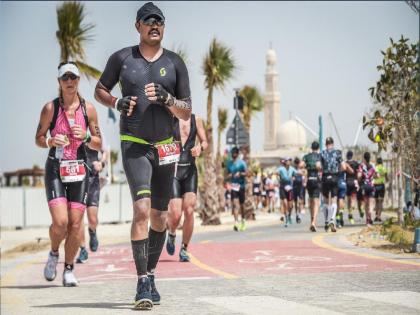 Mangesh Chavan became the Dubai Iron Man, the first Deputy Superintendent of Police in Maharashtra | मंगेश चव्हाण ठरले ‘दुबई आयर्न मॅन’, महाराष्ट्रातील पहिलेच पोलीस उपअधीक्षक