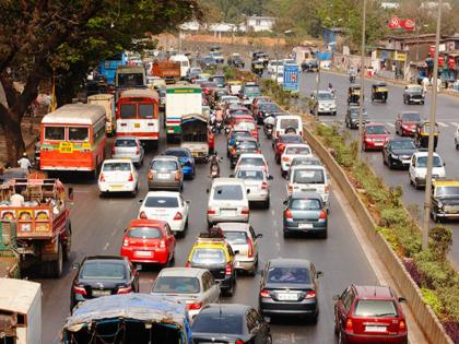 There are more vehicles in MahaMumbai than in Beijing Shanghai Tokyo | महामुंबईतील वाहने बीजिंग, शांघाय, टोकियोपेक्षा जास्त; पार्किंग असेल, तरच वाहन खरेदीस मुभा There are more vehicles in MahaMumbai than in Beijing Shanghai Tokyo | महामुंबईतील वाहने बीजिंग, शांघाय, टोकियोपेक्षा जास्त; पार्किंग असेल, तरच वाहन खरेदीस मुभा