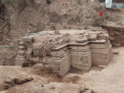 1000 Year Old Temple Found During Excavation In Ujjain mahakal temple | Ujjain Mahakal Temple: महाकाल मंदिराच्या खोदकामात 1000 वर्षे जुन्या मंदिरासह सापडल्या शेकडो मूर्ती