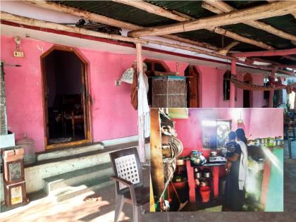 Not abroad, right here! kitchen in Telangana; hall room in Maharashtra! story of maharajguda | परदेशात नाही, इथेच! स्वयंपाक घर तेलंगणात; तर बैठक खोली महाराष्ट्रात