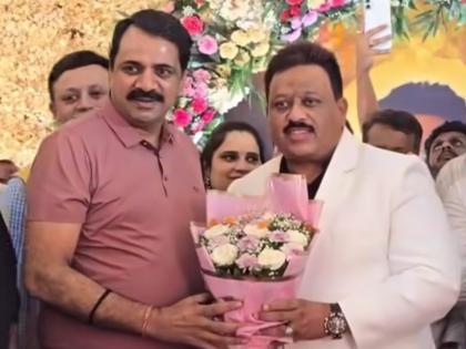 MLA Narendra Mehta presents birthday cake to MNS city president Sandeep Rane | आमदार नरेंद्र मेहता यांनी मनसेचे शहर अध्यक्ष संदीप राणेंना वाढदिवसाचा केक भरवला MLA Narendra Mehta presents birthday cake to MNS city president Sandeep Rane | आमदार नरेंद्र मेहता यांनी मनसेचे शहर अध्यक्ष संदीप राणेंना वाढदिवसाचा केक भरवला