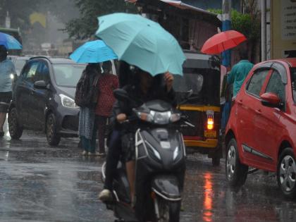 Heavy rain likely in Maharashtra for next 2 days Yellow alert for 'these' districts | Maharashtra Rain: महाराष्ट्रात पुढील २ दिवसात मुसळधार पावसाची शक्यता; 'या' जिल्ह्यांना यलो अलर्ट Heavy rain likely in Maharashtra for next 2 days Yellow alert for 'these' districts | Maharashtra Rain: महाराष्ट्रात पुढील २ दिवसात मुसळधार पावसाची शक्यता; 'या' जिल्ह्यांना यलो अलर्ट