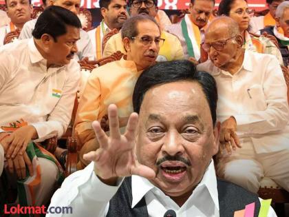 Maharashtra Vidhan Sabha Election 2024 Narayan Rane criticized the Mahavikas Aghadi | Maharashtra Vidhan Sabha Election 2024 :'नवरीचा पत्ता नाही आणि यांनी लग्नाची तयारी केली'; नारायण राणेंचा महाविकास आघाडीवर हल्लाबोल