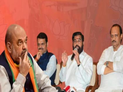 eknath Shinde Ajit Pawars headache will increase BJP leaders in Maharashtra put a new proposal before Amit Shah | शिंदे-अजित पवारांची डोकेदुखी वाढणार?; महाराष्ट्रातील भाजप नेत्यांनी अमित शाह यांच्यासमोर ठेवला नवा प्रस्ताव