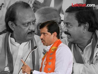 Shiv Sena Shinde faction MLA Mahendra Thorve termed Ajit Pawar NCP and Sunil Tatkare as traitor | "राष्ट्रवादी अन्‌ सुनील तटकरे विश्वासघातकी"; शिंदे गटाच्या आमदाराचे वक्तव्य