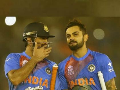 MS Dhoni gave support during the struggle those words of 'Mahi' worked says Virat Kohli | संघर्ष काळात दिली MS Dhoni ने साथ, 'माही'चे ते बोल कामी आले - विराट कोहली