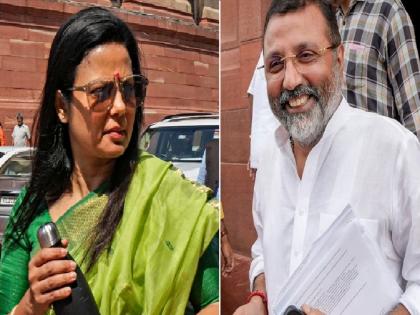 tmc mp mahua moitra took money from businessman hiranandani and asked questions in parliament bjp mp alleges | "महुआ मोईत्रा यांनी पैसे घेऊन संसदेत विचारले प्रश्न", निशिकांत दुबे यांची सभापतींकडे तक्रार