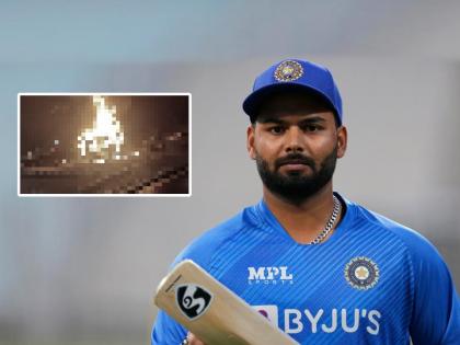 Rishabh Pant Accident Updates what exactly happened after he came out of burning car gets angry on people making videos | Rishabh Pant Accident: रिषभ पंत पेटत्या कारमधून बाहेर आल्यावर नक्की काय घडलं? पाहा Viral Video