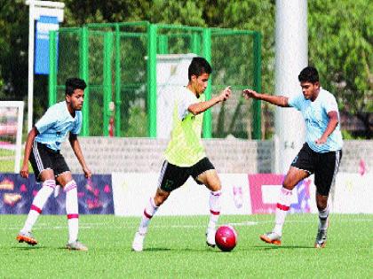  Due to the Challenge of Thakur College of Kandivali, St. Anthony's Secondary School thrashed 3-0 | कांदिवलीच्या ठाकूर कॉलेज संघाचे आव्हान संपुष्टात, सेंट अँथोनीज सेकंडरी स्कूलने ३-0 ने उडवला धुव्वा