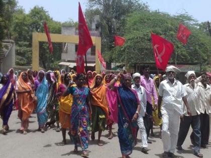 Jawab Bharo movement | शहाद्यात माकपातर्फे जेलभरो आंदोलन