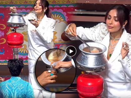 बाई हा काय प्रकार? स्पर्धकाच्या डोक्यावर गॅस ठेवला आणि चहा बनवला, 'इंडियाज गॉट टॅलेंट'मध्ये मलायकाचा प्रताप