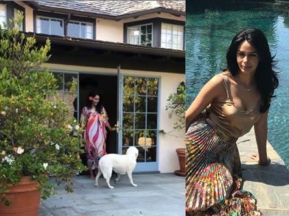 Mallika Sherawat's luxurious bungalow in Los Angeles, your eyes will turn white after watching the video! | मल्लिका शेरावतचा लॉस अँजेलिसमध्ये आहे आलिशान बंगला, व्हिडीओ पाहून तुमचेही डोळे होतील पांढरे!