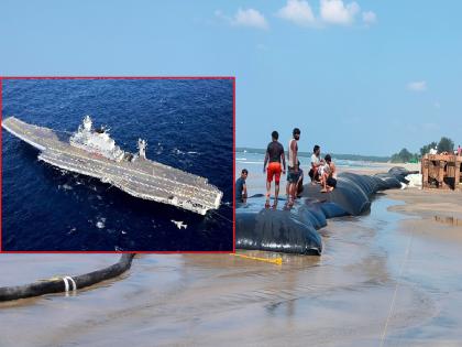 Navy Day: Aircraft carrier INS Vikramaditya to arrive in Sindhudurg sea | नौदल दिन: सिंधुदुर्गच्या समुद्रात विमानवाहू आयएनएस विक्रमादित्य युद्धनौका येणार?