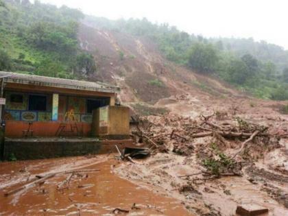 Roads are crumbling, walls are cracked; Kapildharwadi will not be 'polluted', will it? Fear in the village | रस्ते खचले, भिंतींना तडे; कपीलधारवाडीचे ‘माळीण’ तर होणार नाही ना? गावात भीती