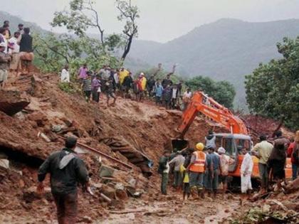  ... If the carcin will fall, the house damage caused by the collapse of the rocks | ...तर कसाऱ्याचे होईल माळीण, दरड कोसळल्याने घराचे झाले नुकसान