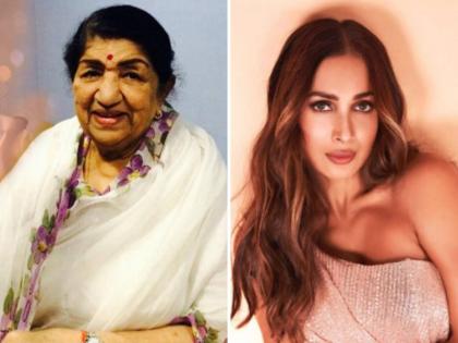 'Be a little ashamed ..'; After the death of Lata Mangeshkar, Malaika Arora became a good troll | 'थोडी तरी लाज बाळग..'; लता मंगेशकर यांच्या निधनानंतर मलायका अरोरा झाली चांगलीच ट्रोल