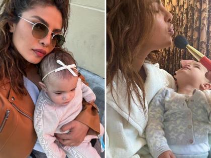 लेक मालतीसोबत मेकअप करताना दिसली प्रियांका चोप्रा, शेअर केला क्यूट फोटो