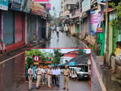 Malvan bandh in view of the collapse of the statue of Shivaji Maharaj in Rajkot  | राजकोट येथील शिवरायांचा पुतळा कोसळल्याच्या पार्श्वभूमीवर मालवण बंद 