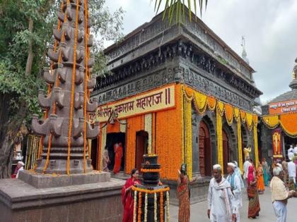 Preparations for the palanquin of Dehut Shri Sant Tukaram Maharaj are nearing completion. | Ashadhi Wari 2025: देहूत श्री संत तुकाराम महाराज पालखी प्रस्थानाची तयारी पूर्णत्वाकडे Preparations for the palanquin of Dehut Shri Sant Tukaram Maharaj are nearing completion. | Ashadhi Wari 2025: देहूत श्री संत तुकाराम महाराज पालखी प्रस्थानाची तयारी पूर्णत्वाकडे