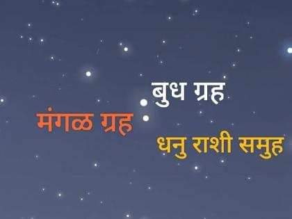 An extraordinary view of Mars-Mercury conjunction on Saturday | मंगळ-बुध ग्रह युतीचा अपूर्व नजारा शनिवारी पाहता येणार