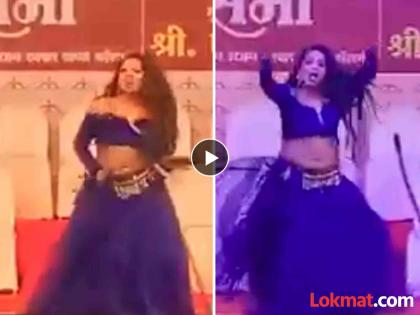 Video of obscene dance at the meeting of Shiv Sena Shinde group candidate Mangesh Kudalkar has gone viral on social media | मंगेश कुडाळकरांच्या प्रचार सभेत अश्लील डान्स; महाराष्ट्राच्या संस्कृतीला कलंकित केल्याची ठाकरे गटाची टीका