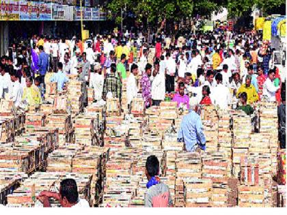 Market record of Mangoes in Sangli market for Akshay Trutiya | अक्षय तृतीयेसाठी सांगलीतील बाजारात आंब्याची विक्रमी आवक