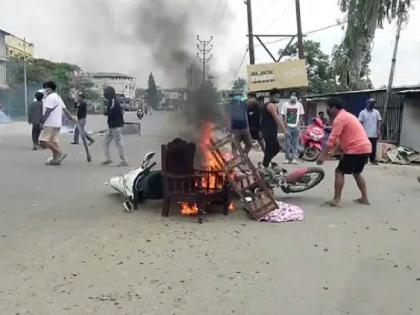 Manipur violence Union minister's house also burnt! Massive vandalism | मणिपूर हिंसाचार: केंद्रीय राज्यमंत्र्याचेही घर जाळले! मोठ्या प्रमाणात तोडफोड