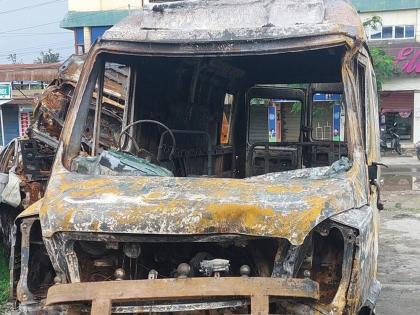 little boy was burnt alive by the mob along with his mother shocking incident in manipur | चिमुरड्याला जमावाने आईसह जिवंत जाळले; मणिपूरमधील थरकाप उडविणारी भीषण घटना