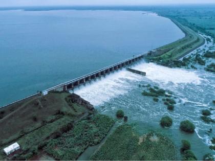 Stable at 43 percent water in Manjara Dam; Now hoping for rain to return | मांजरा धरणातील पाणीसाठी ४३ टक्क्यांवरच स्थिर; आता परतीच्या पावसावर आशा