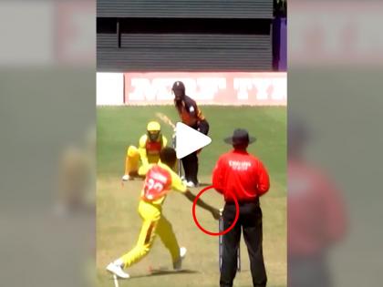 R Ashwin Lite Comedy Comments by Cricket Fans after Bowler mankading non striker batter in Uganda vs Papua New Guinea in U 19 World Cup watch video on Instagram | R Ashwin U-19 World Cup: "हा तर अश्विन Lite!"; मंकडिंग करणाऱ्या गोलंदाजाबद्दल भन्नाट कमेंट्स (Video)