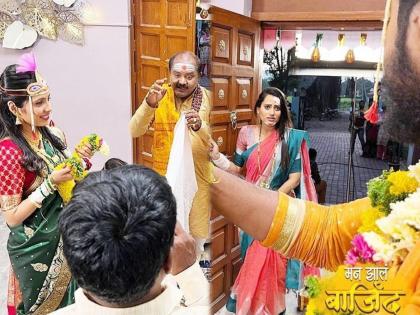 marathi serial Mann zaal Bajind new twist raya antara wedding krishna entry | कृष्णा परतणार घरी; थांबवू शकेल का राया -अंतराचं लग्न?