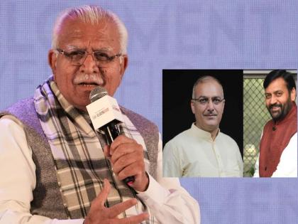 Manoharlal Khattar's resignation, now who will be the new Chief Minister in Haryana? These two names are in discussion | खट्टर यांचा राजीनामा, आता हरयाणामध्ये कोण होणार नवा मुख्यमंत्री? ही दोन नावं चर्चेत