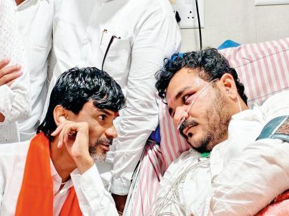 Vijaykumar Ghadge was beaten up on the orders of Sunil Tatkare, Manoj Jarange-Patil alleges | सुनील तटकरे यांच्या सांगण्यावरूनच विजयकुमार घाडगे यांना मारहाण, मनोज जरांगे-पाटील यांचा आरोप Vijaykumar Ghadge was beaten up on the orders of Sunil Tatkare, Manoj Jarange-Patil alleges | सुनील तटकरे यांच्या सांगण्यावरूनच विजयकुमार घाडगे यांना मारहाण, मनोज जरांगे-पाटील यांचा आरोप