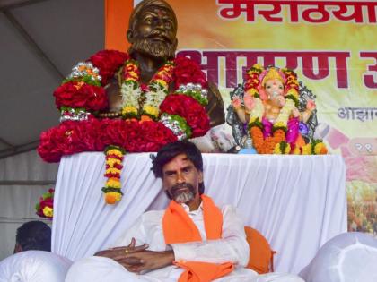 Manoj Jarange: ...then not a single Maratha will be seen at home, Jarange Patil warns | Manoj Jarange: "...तर एकही मराठा घरी दिसणार नाही" जरांगे पाटलांचा इशारा Manoj Jarange: ...then not a single Maratha will be seen at home, Jarange Patil warns | Manoj Jarange: "...तर एकही मराठा घरी दिसणार नाही" जरांगे पाटलांचा इशारा