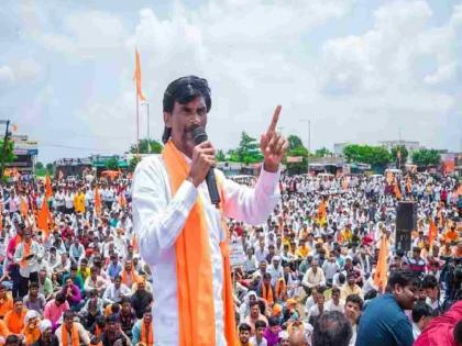 Manoj Jarange warning at the Maratha reservation dialogue rally in Hingoli | सगेसोयरेसह १३ जुलैपर्यंत आरक्षण द्या; अन्यथा भेट थेट मुंबईत होईल!