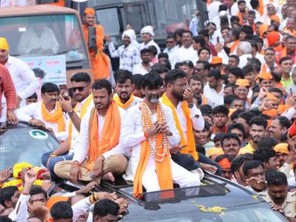 Maratha Kranti Morcha: Manoj Jarange Patil Warns Maharashtra Government | Manoj Jarange: "मी शेवटपर्यंत मॅनेज होणार नाही", मनोज जरांगेचा सरकारला इशारा! Maratha Kranti Morcha: Manoj Jarange Patil Warns Maharashtra Government | Manoj Jarange: "मी शेवटपर्यंत मॅनेज होणार नाही", मनोज जरांगेचा सरकारला इशारा!