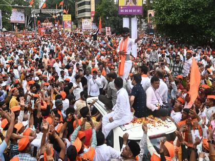 Maratha Reservation: Manoj Jarange Patil criticizes Chhagan Bhujbal, Devendra Fadnavis in Nashik | माझ्या नादी लागाल तर याद राखा; नाशकात मनोज जरांगे पाटलांचा भुजबळांना सज्जड दम