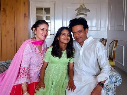 manoj bajpayee reveals he is embarrased as his daughter couldnt speak hindi she is english | Manoj Bajpayee : "पूर्ण अंग्रेज..." मनोज वाजपेयींच्या मुलीला हिंदीच येत नाही; म्हणाले, 'लाज वाटते..."