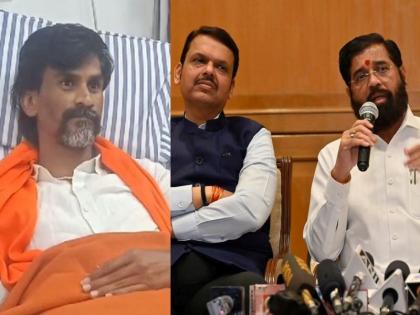 Manoj Jarange Patil warned that political leaders do not want to come to our door during elections. | 'मराठा समाजही करेक्ट कार्यक्रम करू शकतो'; शिंदे-फडणवीसांवर मनोज जरांगेंचं टीकास्त्र