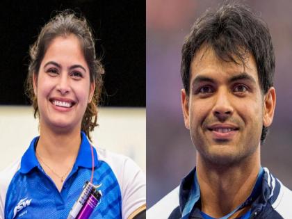 paris olympics 2024 Manu Bhakar has commented on his relationship with Neeraj Chopra | मनू भाकरनं नीरज चोप्राबद्दल मौन सोडलं; कांस्य पदकविजेत्या खेळाडूनं फ्युचर प्लॅनिंग सांगितलं