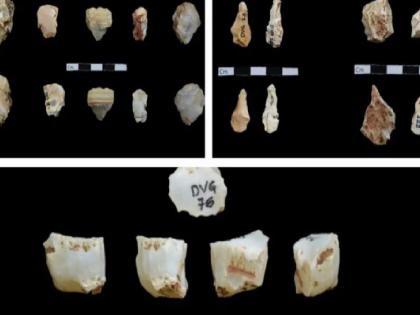 Weapons found in Konkan showing human existence, preserved in research center at Ratnagiri | कोकणात आढळली मानवाचे अस्तित्व दाखविणारी हत्यारे, रत्नागिरीतील संशोधन केंद्रात जतन