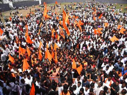 Want permanent and rightful reservation, tune in Maratha Morcha; 'One Maratha, Lakh Maratha' in Buldhana | शाश्वत व हक्काचे आरक्षण हवे, मराठा मोर्चामधील सूर; बुलढाण्यात ‘एक मराठा, लाख मराठा'