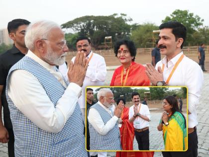 marathi actor sushant shelar meet pm narendra modi and thanks to cm eknath shinde | 'दुनियादारी' फेम अभिनेता पंतप्रधान नरेंद्र मोदींना भेटून भारावला, म्हणाला - "आयुष्यातला मौल्यवान क्षण.."