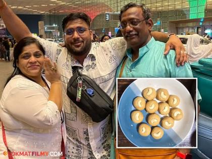 marathi actress Vishakha Subhedar got emotional after his son making diwali faral in foreign | परदेशी असलेल्या लेकाने दिवाळीत केले लाडू! विशाखा सुभेदार झाल्या भावुक; म्हणतात- "माझ्या डोळ्यातल्या पाण्यामुळे.."