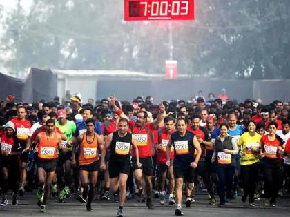 Runners ready for 38th Pune International Marathon; The festival will start from the ground | Pune International Marathon 2024: ३८व्या पुणे आंतरराष्ट्रीय मॅरेथॉनसाठी धावपटू सज्ज; सणस मैदानापासून सुरु होणार